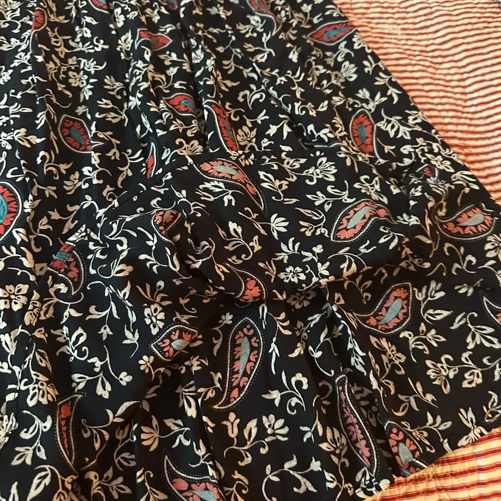 New Frontier Black and Pink Maxi Skirt and Top